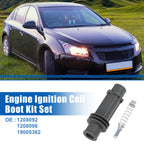 Set of 4 Ignition Coil Boot Kit No.1208092/1208096/19005362 for Chevrolet