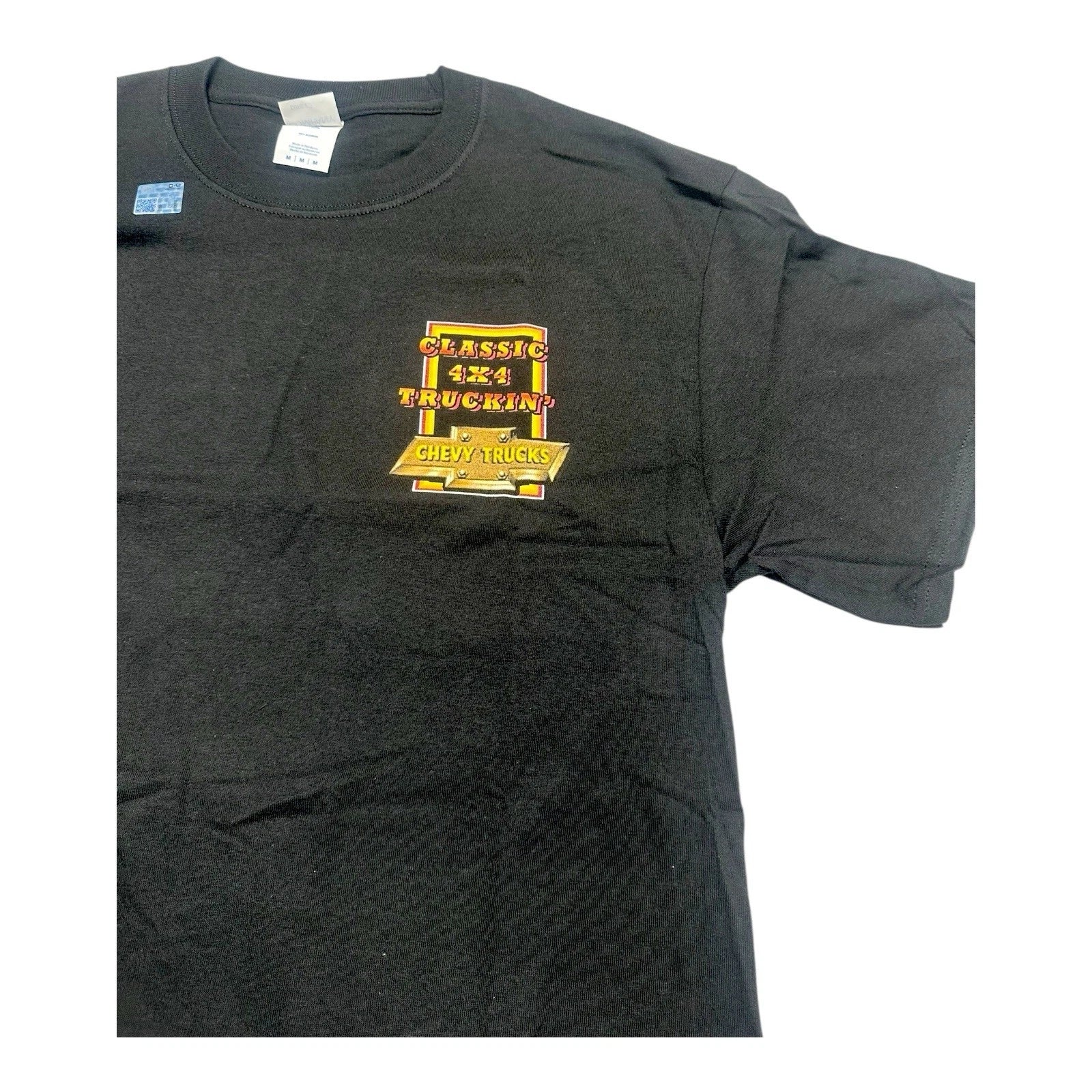 Black T-Shirt Licensed for Chevy Squarebody 4X4 (1973–1987)
