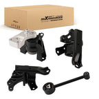 Set of 2 Motor & Transmission Mounts for Mitsubishi Mirage 1.2L (2014–2022) 2910A318