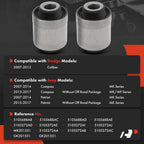 2X Rear Lower Control Arm Bushings for Jeep Compass (2007-2017)