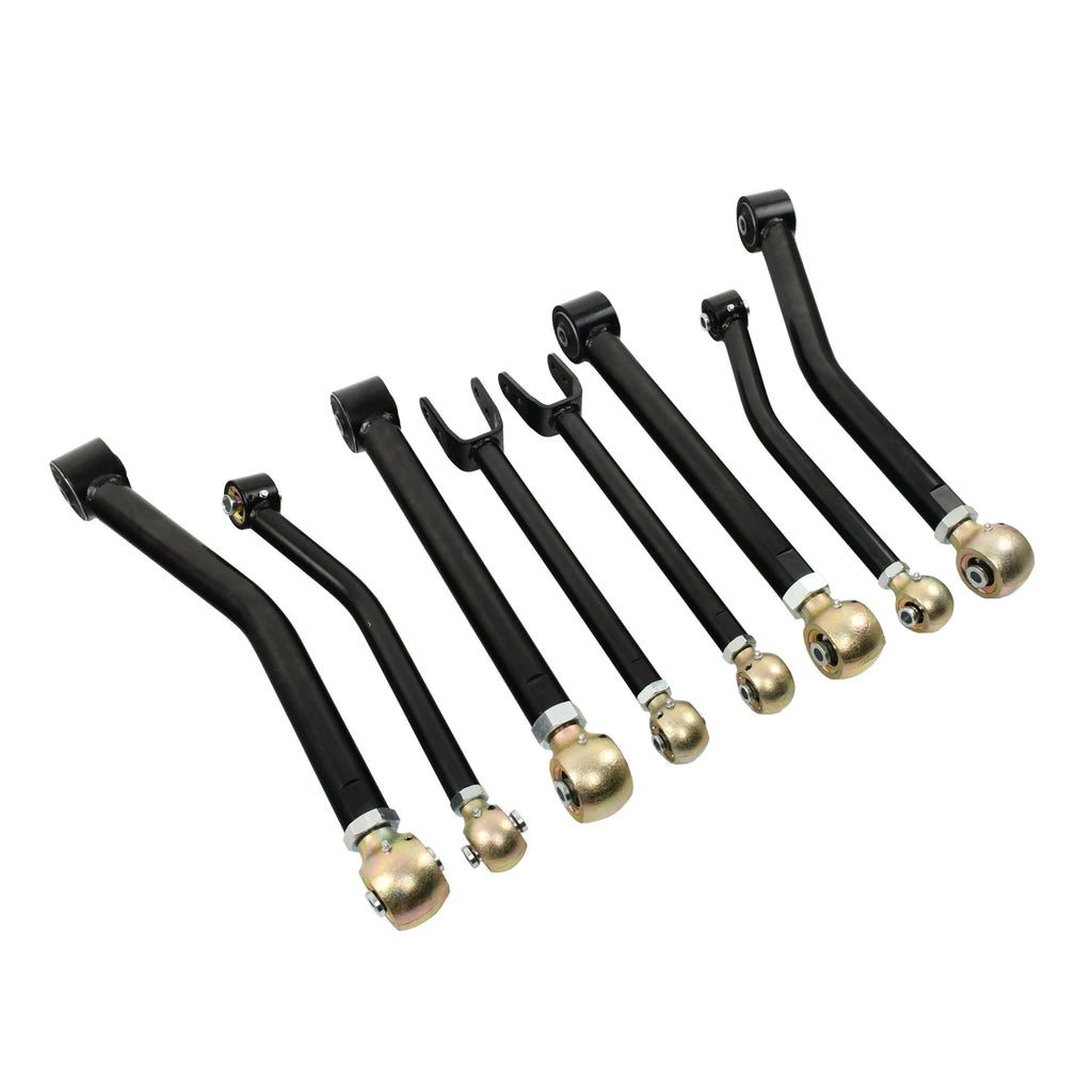 Set of 8 Adjustable 0-6" Lift Control Arms for Jeep Wrangler JK (2007–2018)