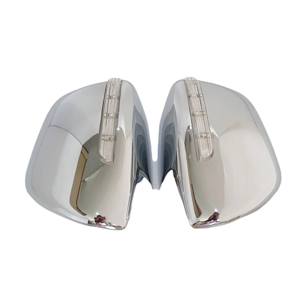 Chrome Electric Mirror Cover LED for Toyota Hiace Commuter (2008-2018)