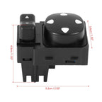 Power Rear View Mirror Switch for Chevrolet Impala (2000–2005) 10283839