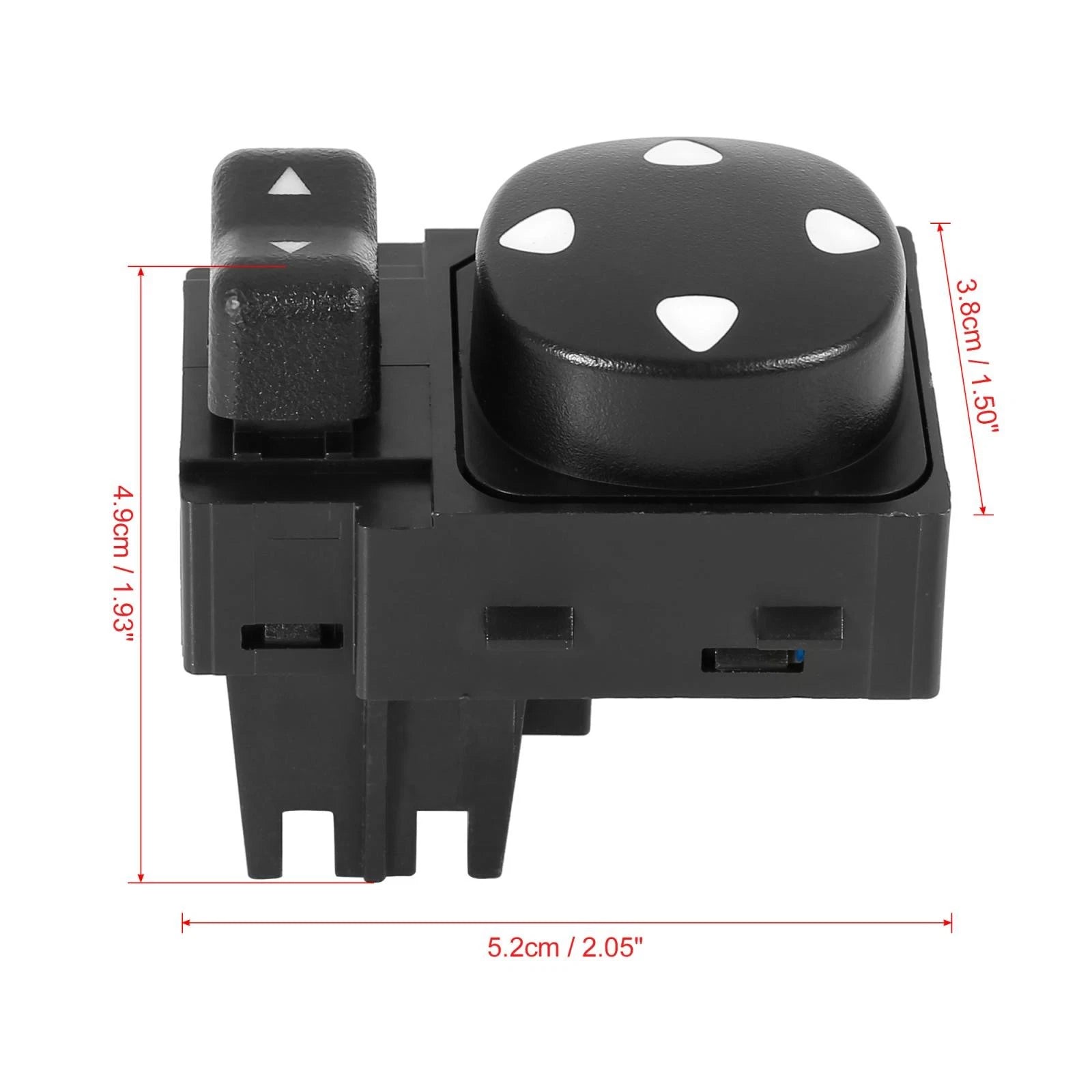 Power Rear View Mirror Switch for Chevrolet Impala (2000–2005) 10283839