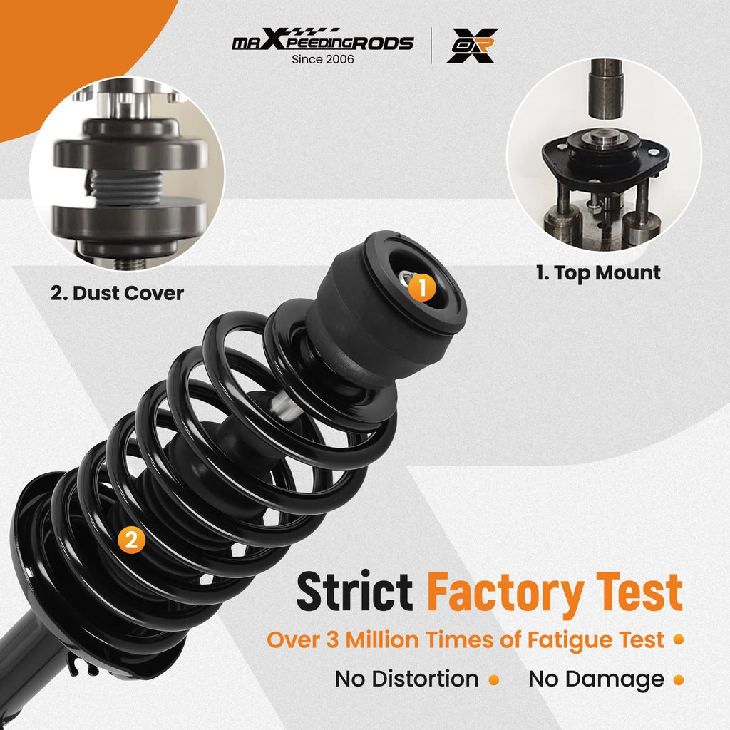 Complete Struts & Coil Springs for Volkswagen Golf (1999-2006)