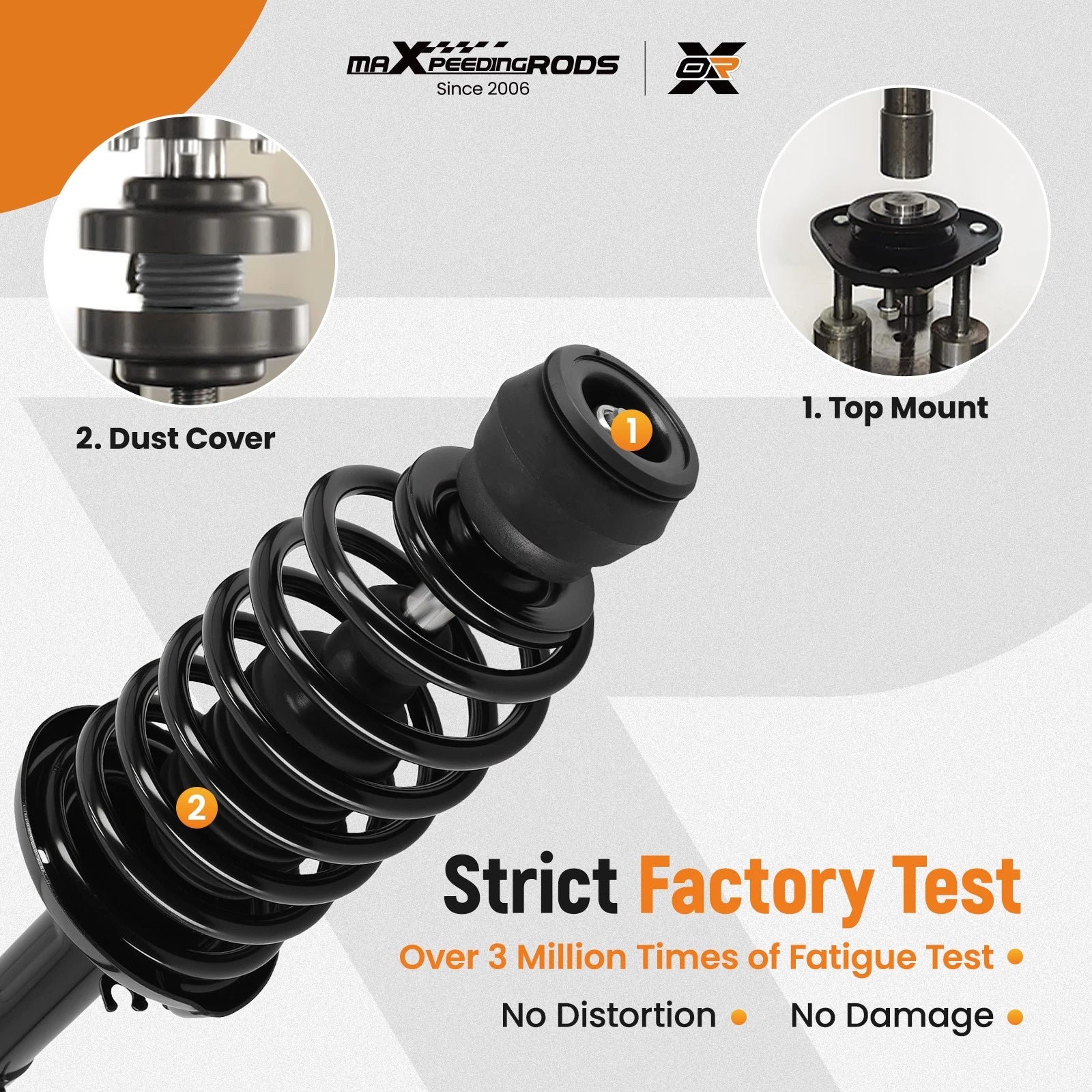 Complete Struts & Coil Springs for Volkswagen Golf (1999-2006)