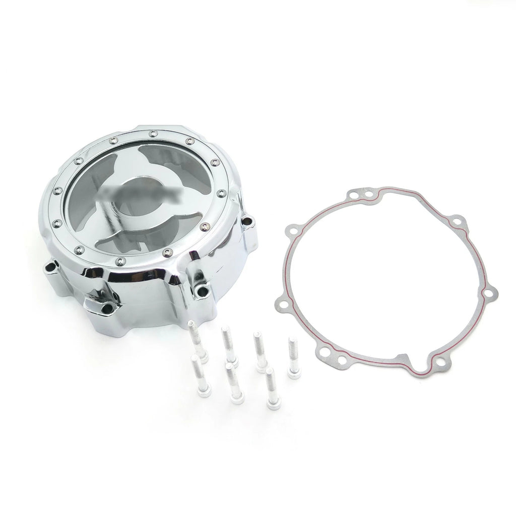 Chrome Left Engine Stator Cover for Kawasaki ZX14R ZZ-R1400 (2006–2014)