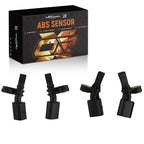 Set of 4 ABS Wheel Speed Sensors for Seat Cordoba Ibiza (WHT003860 WHT003861 WHT003862)