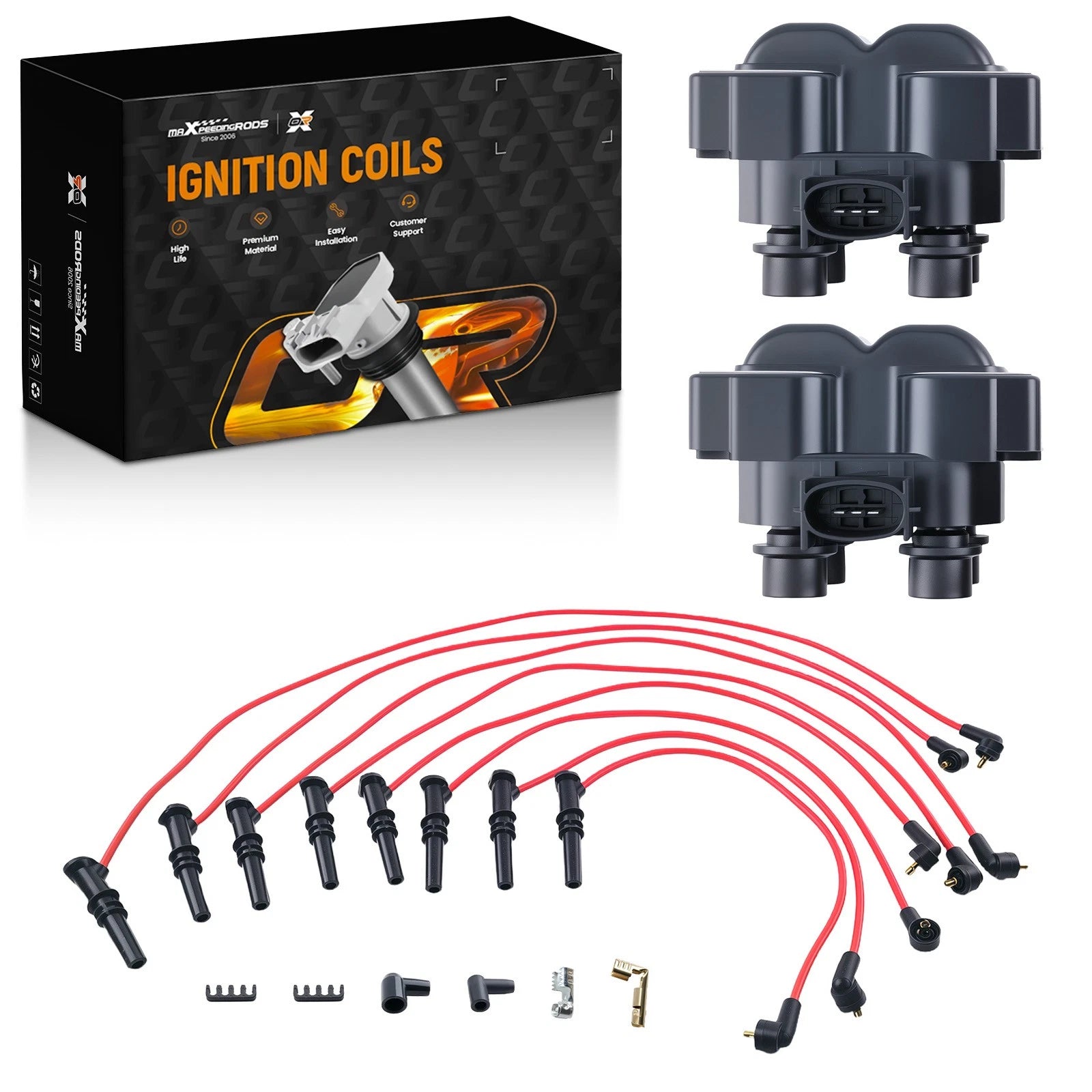Ignition Coil Wire Pack for Ford Mustang Thunderbird Mercury Cougar (1994–1998)
