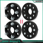4X 1" Hub Centric Wheel Spacers 5x100 12x1.25 for Subaru Impreza (1993–2022)