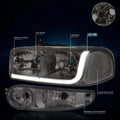 Headlight with LED DRL for GMC Sierra/Yukon Denali (2001–2007)