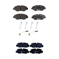 Set of 4 Hella Low-Met Disc Brake Pads for Mercedes W447 Metris (2016–2021)
