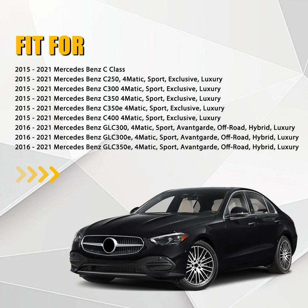 Driver Bottom Seat Cover for Mercedes Benz GLC300 GLC350 W205 (2015–2021)