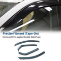 Set of 4 Window Deflectors for Honda Fit Sedan (2007–2008)