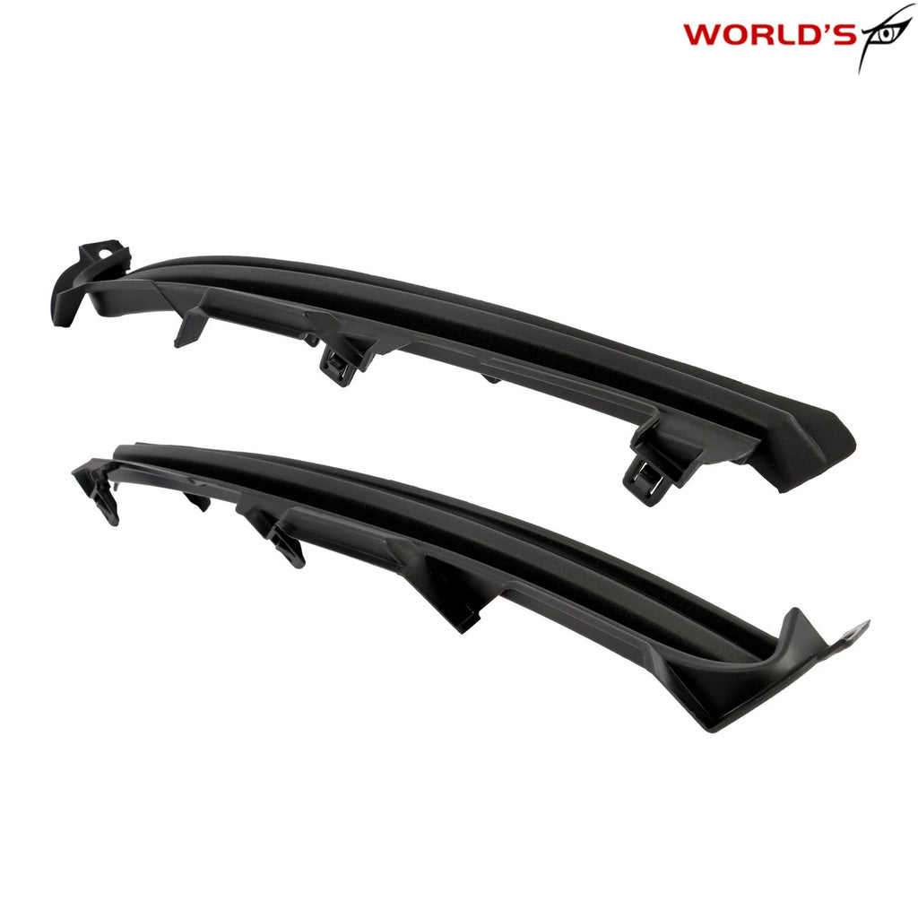 Fog Light Covers for Mazda CX-9 (2016–2023) Black Plastic