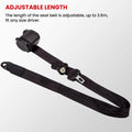 3 Point Adjustable Safety Seat Belt for Jeep CJ YJ Wrangler (1982–1995)