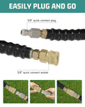 50ft Pressure Washer Hose 3/8" 4000 PSI with Couplers