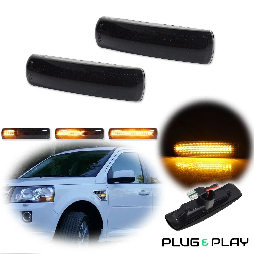Sequential LED Side Marker Blinker Light for Range Rover Sport, Discovery
