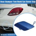 Tow Hook Eye Hole Cover Cap for Mercedes-Benz C300 Sedan (2016–2018) Blue