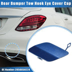 Tow Hook Eye Hole Cover Cap for Mercedes-Benz C300 Sedan (2016–2018) Blue