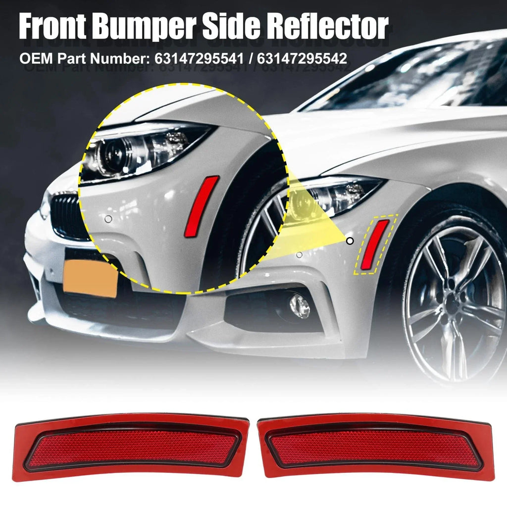 Bumper Reflector for BMW F30/F31 LCI 340i Red