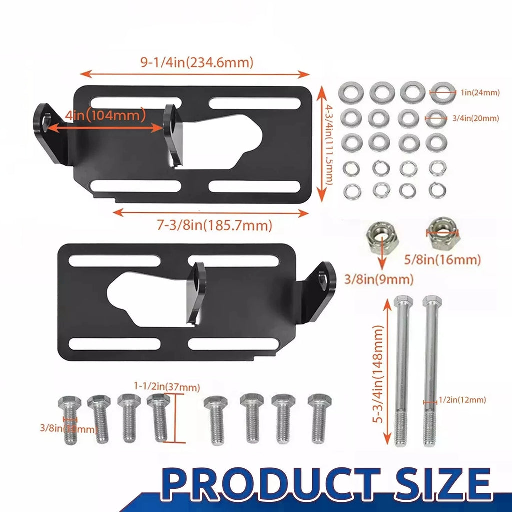 Adjustable Engine Motor Mounts for LS1 LS2 LS6 LSX LQ4 LQ9 (88–98)