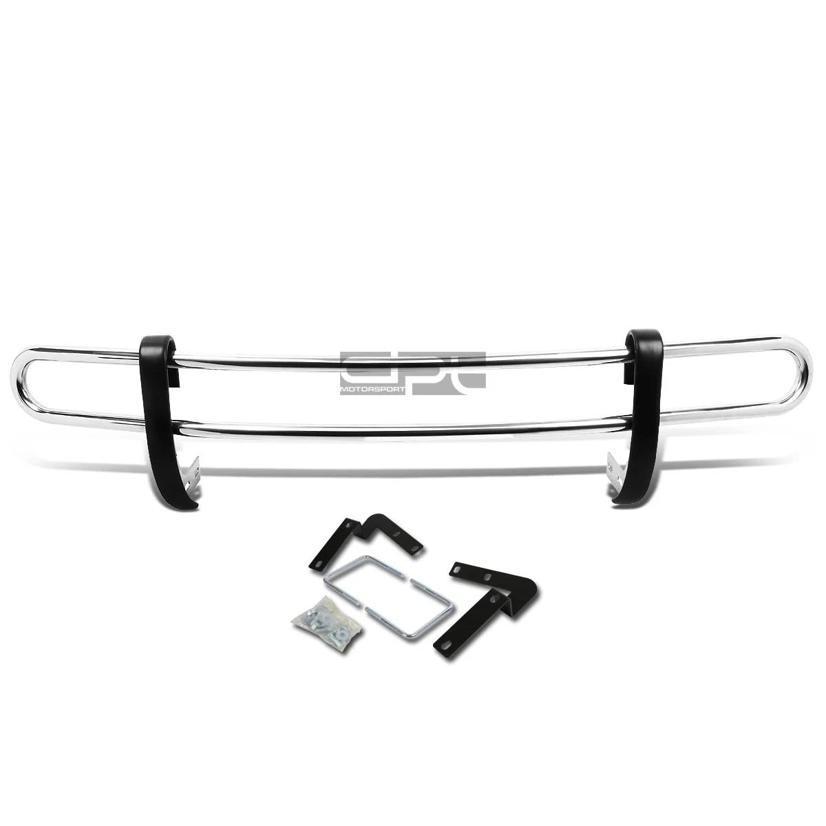 Stainless Steel Dual-Bar Rear Bumper Protector for Mercedes ML W166 (2012–2015)