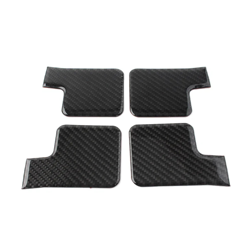 4 Pcs Door Handle Bowl Cover Trim for Jeep Wrangler (2011-2017)