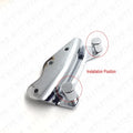 Pair Docking Hardware Point Cover for Harley Touring Sportster Softail Dyna