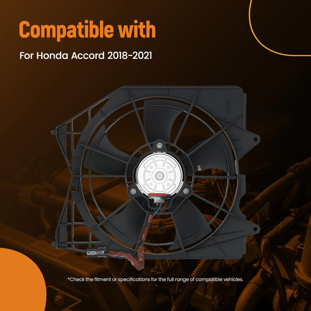 Cooling Fan Assembly for Honda Accord (2018–2021) 190156A0A01 5Blade