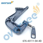 Bracket Clamp Kit 676-43111-04-4D & 676-43112-04-4D for Yamaha Outboard 40HP