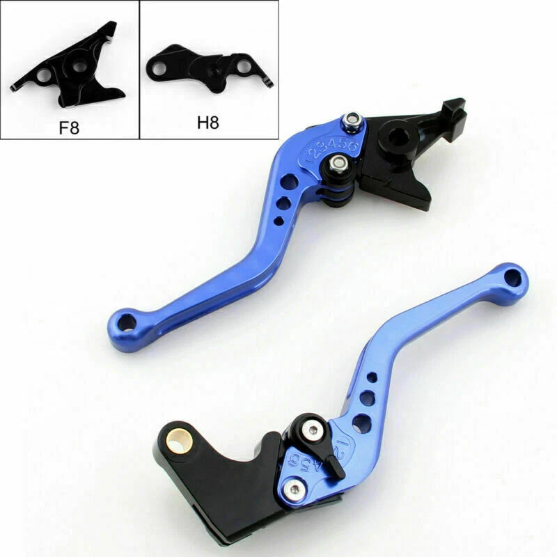 Short Brake Clutch Levers for Hyosung GT250R GT650R (2006–2010) Blue T9