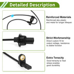 ABS Wheel Speed Sensor for Acura MDX 2014-2020 1 x Front Left Sensor