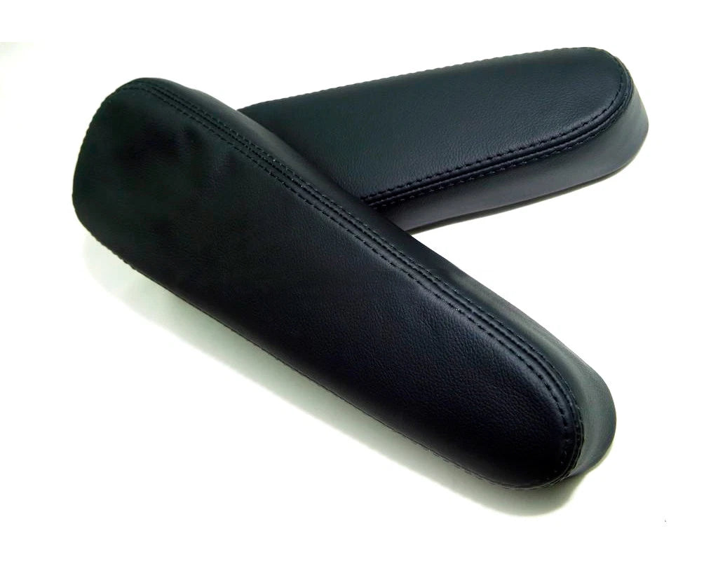 Front Seat Armrest Cover for Honda CR-V (2001–2006) Black Leather