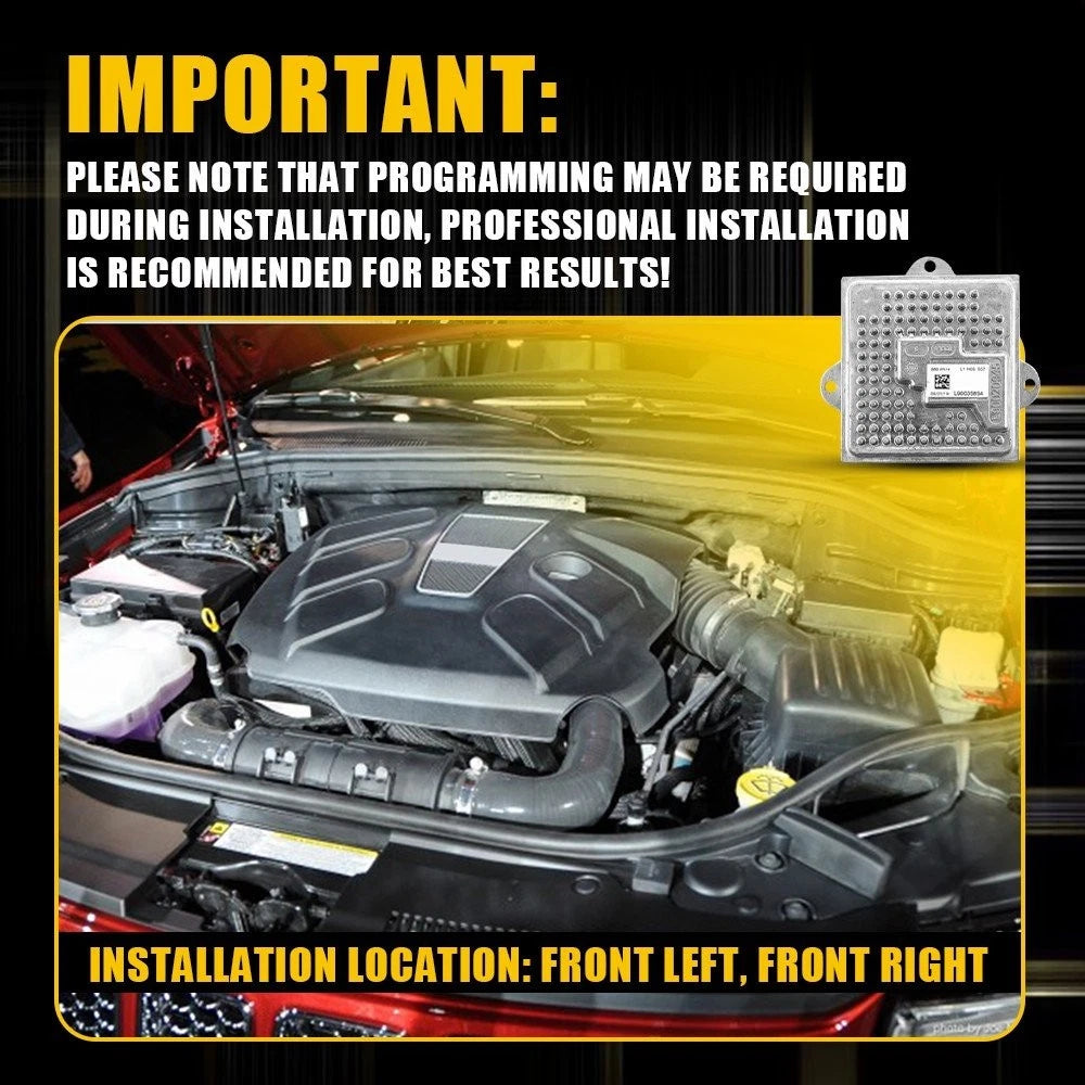 Drive Light Module Controller for Jeep Grand Cherokee (2014–2020) L90035854 EPY