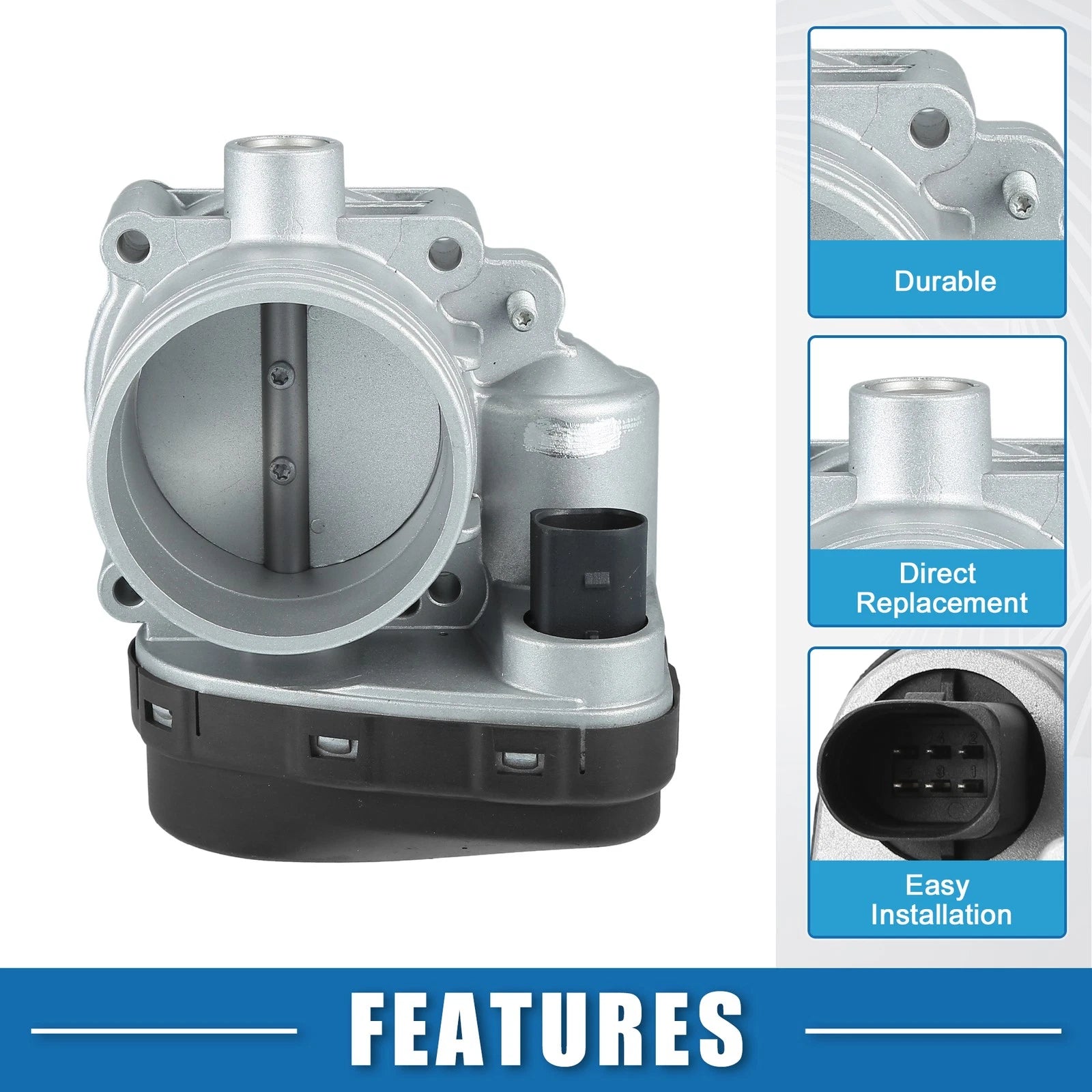Electronic Throttle Body Assembly No. 13547502444 for BMW 325Ci 325i (2001–2005)