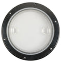 8 Inch Round Marine Deck Hatch Cover for Standard Openings (Black ABS)