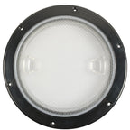 8 Inch Round Marine Deck Hatch Cover for Standard Openings (Black ABS)