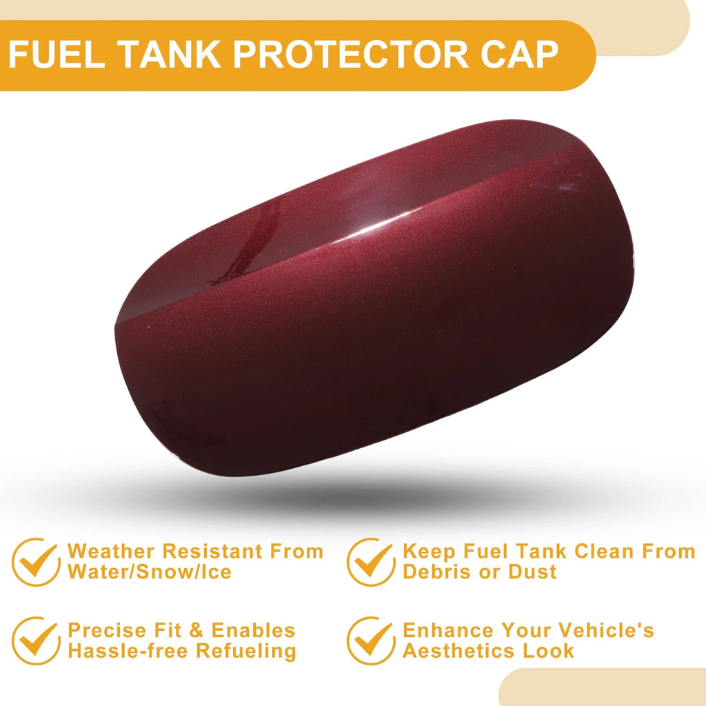 Fuel Tank Door Cap for Mercedes-Benz E200 (2017–2023) Clip Type No.A2056304404 Zircon Red