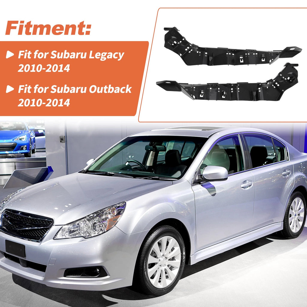 Bumper Bracket Set of 2 for Subaru Legacy Outback (2010–2014) No.57707AJ52A/57707AJ53A