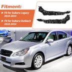 Bumper Bracket Set of 2 for Subaru Legacy Outback (2010–2014) No.57707AJ52A/57707AJ53A