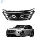 Front Upper Grille for Nissan Rogue (2024–2025) Chrome & Black
