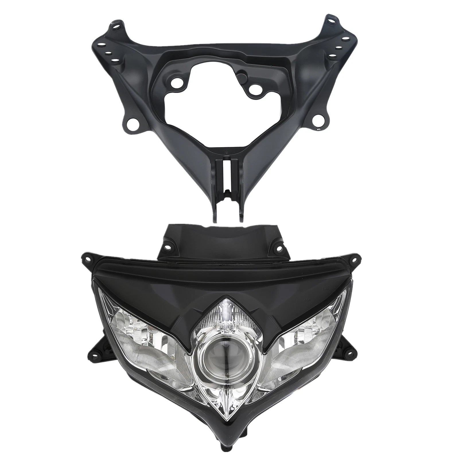 Front Headlight Assembly & Fairing Stay Bracket for Suzuki GSXR600 GSXR750 (2008–2010)