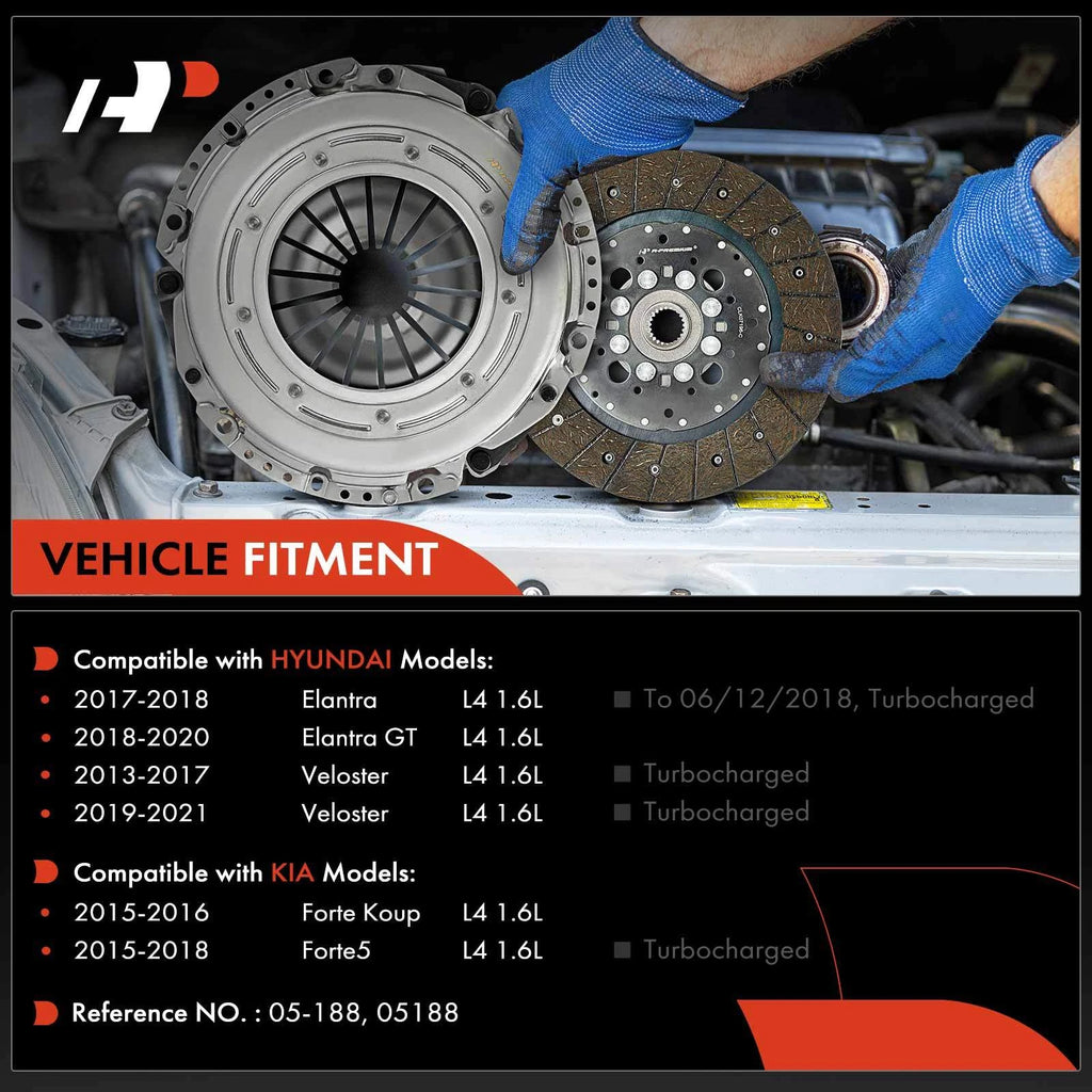 Clutch Kit for Hyundai Elantra, Veloster (2017-2018)