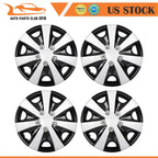 Set of 4 Wheel Covers for 15" Rims (Universal Fit)