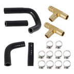 Turbo Coolant Line Repair Hose Kit for BMW S63 X5 X6 X5M X6M (E70–E71)