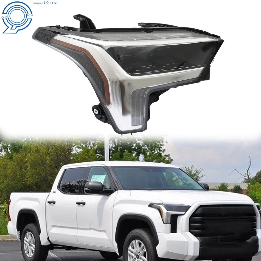 LED Headlight for Toyota Tundra (2022–2023) Right Side Black