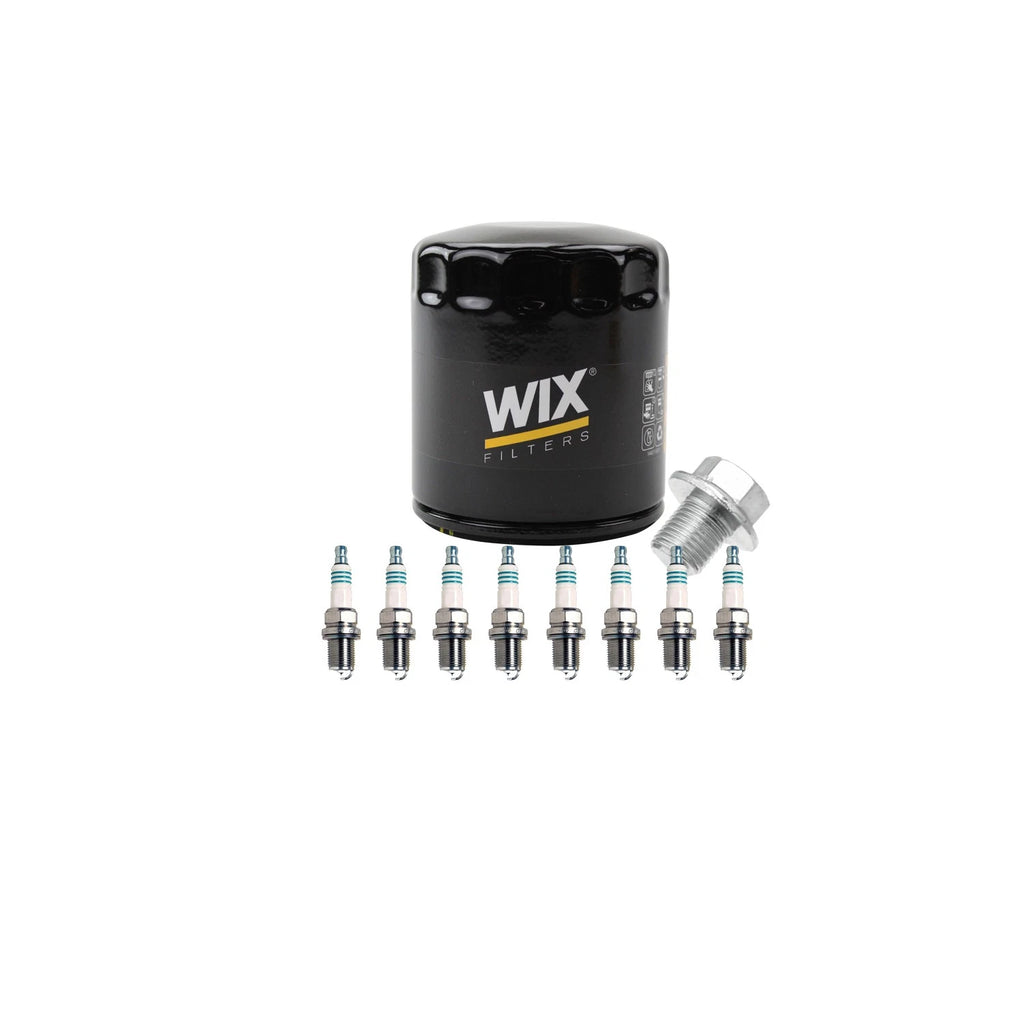 Wix Engine Oil Filter & Denso 8 Iridium Spark Plugs for LX470 Tundra V8 (1998–2006)