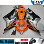 Injection Fairing Kit for Honda CBR600RR (2007–2008) + Tank Cover 07 Orange Black