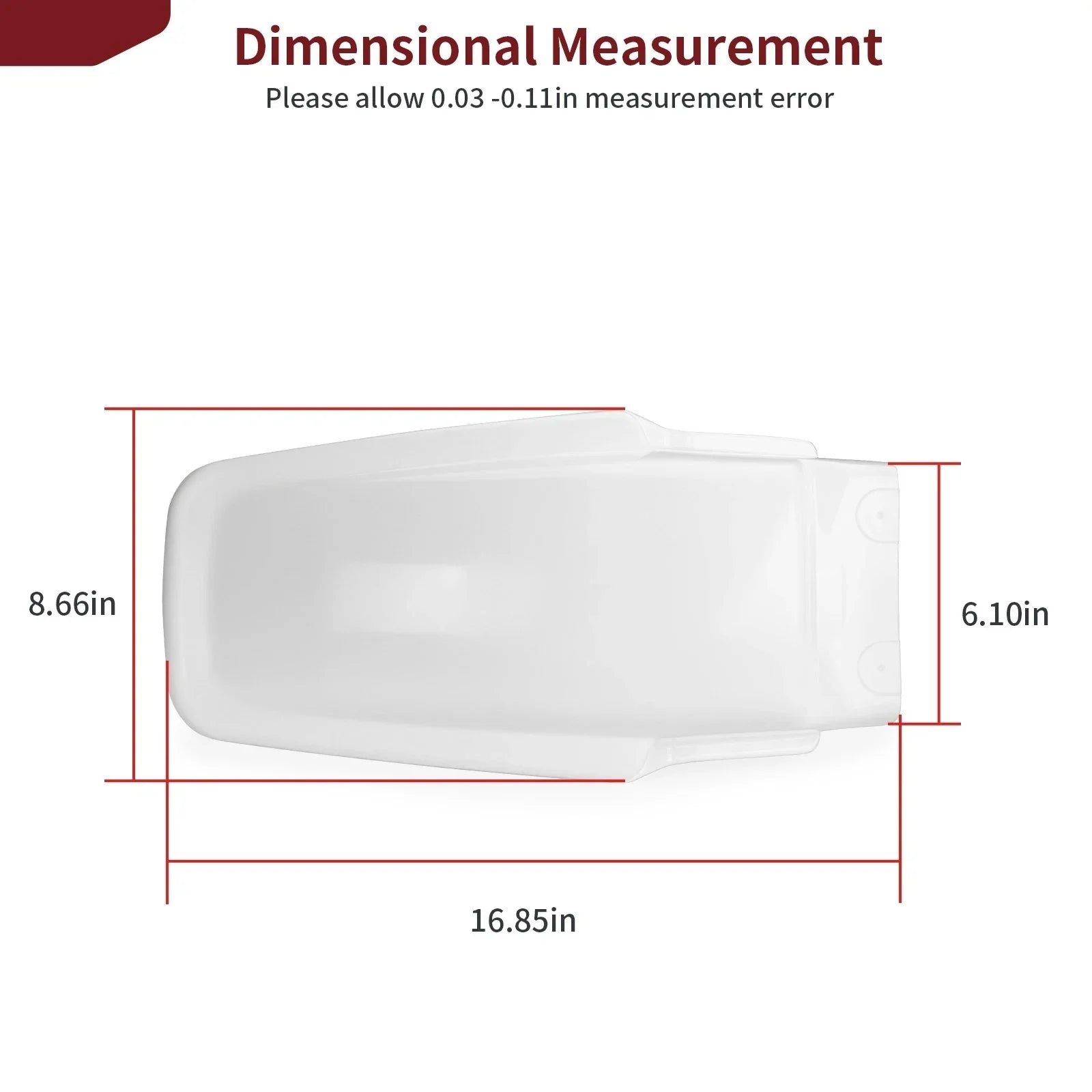 White Rear Fender for Honda XR200R (1986–2002)